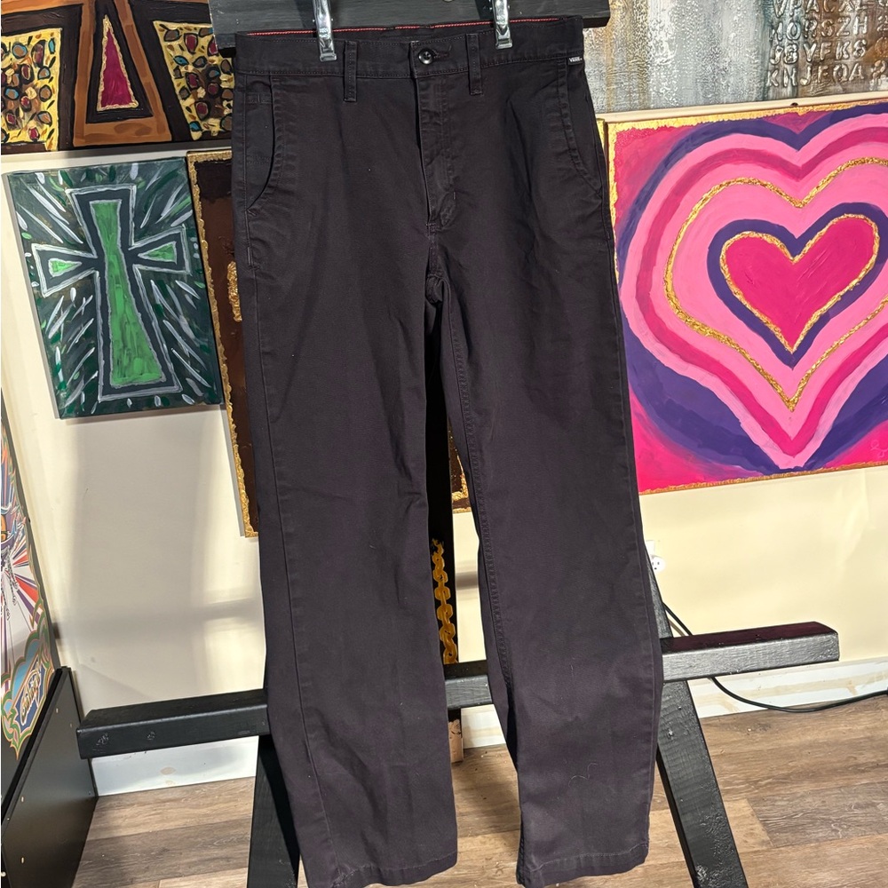 Vans Men's Black Chinos 30x30